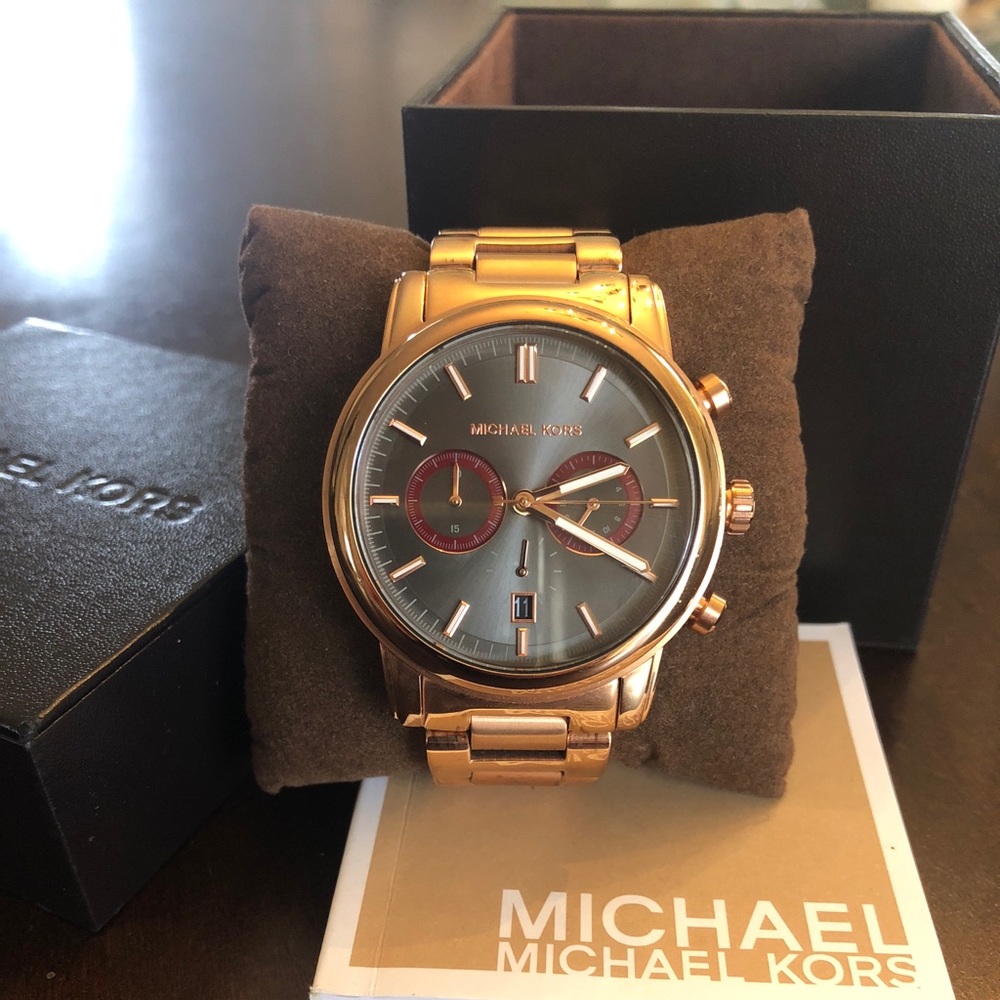 Michael kors  rose gold wristwatch